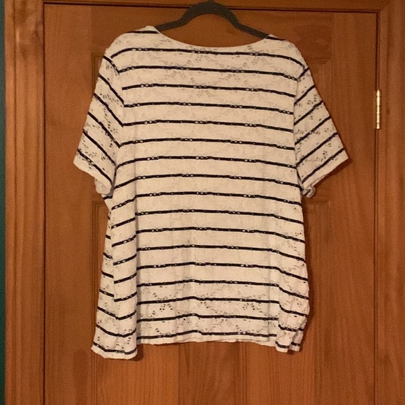 Charter Club Lace Blouse - Picture 2 of 7